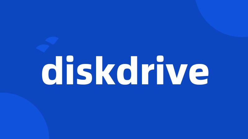 diskdrive