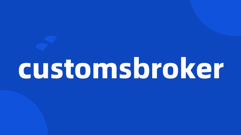 customsbroker