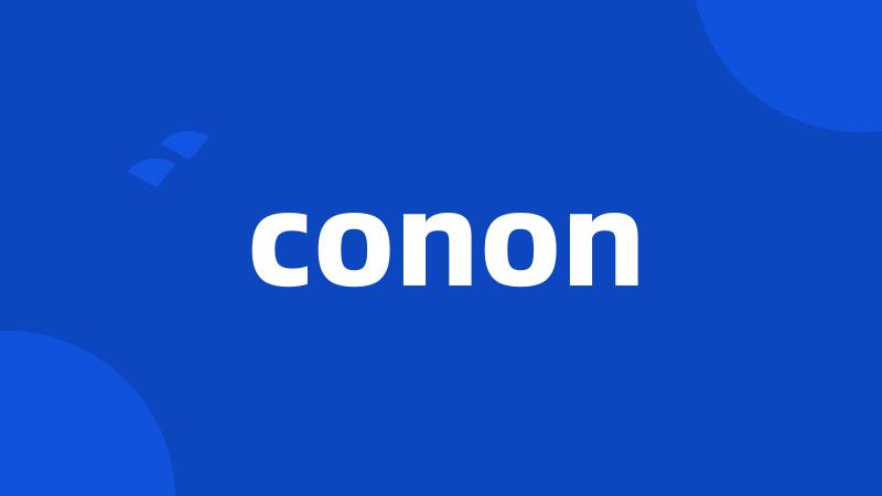 conon