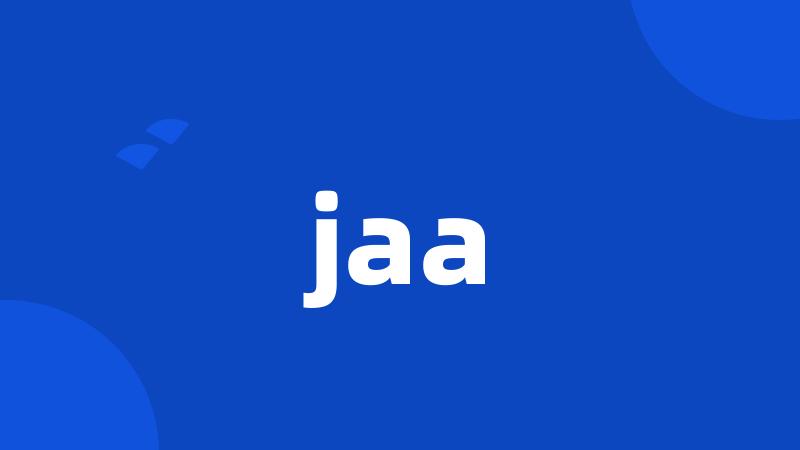 jaa