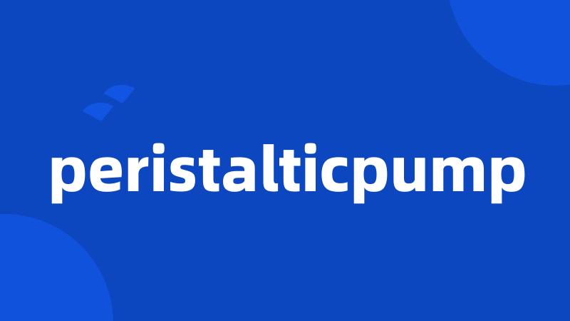 peristalticpump