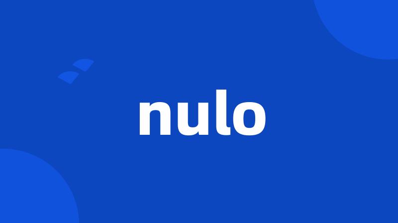 nulo