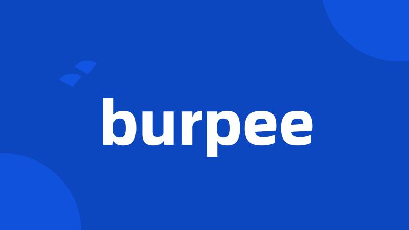 burpee