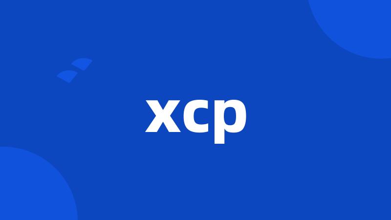 xcp