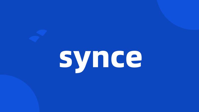 synce