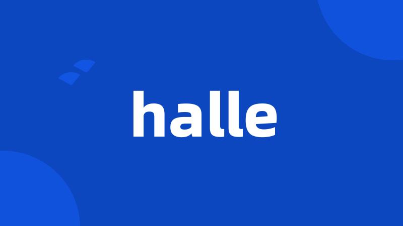 halle