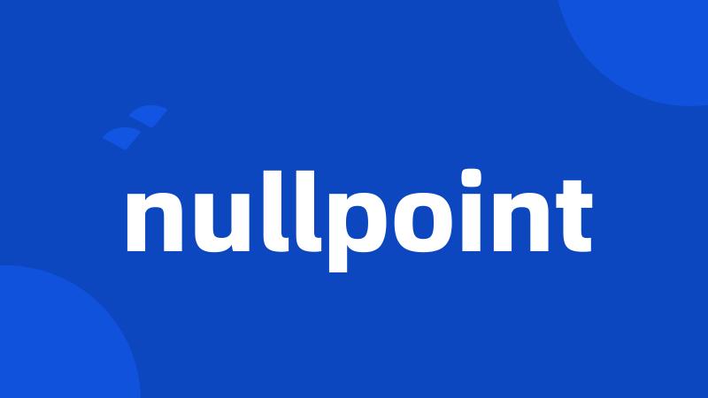 nullpoint