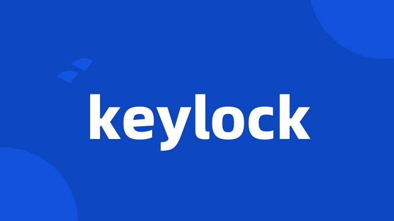 keylock