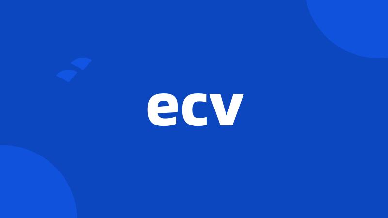 ecv