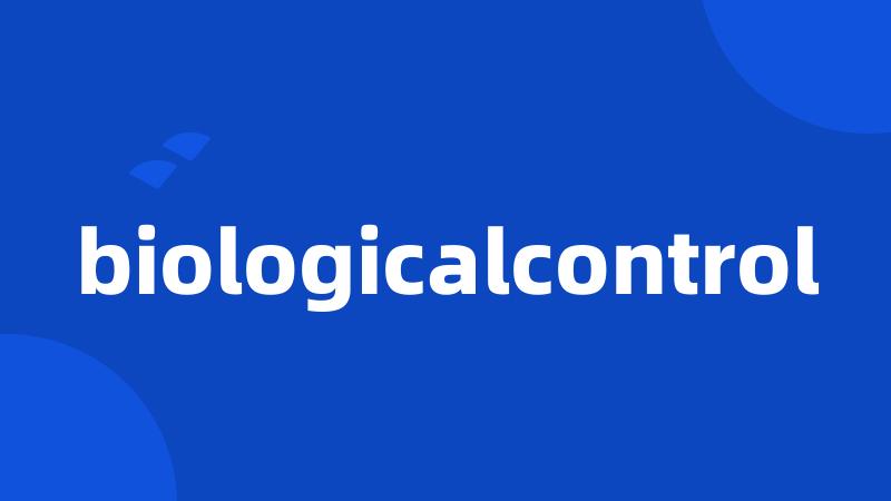 biologicalcontrol