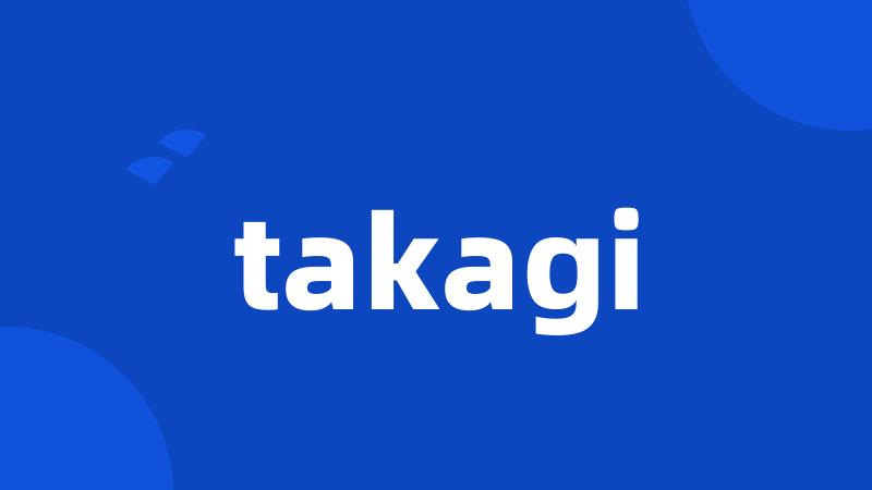 takagi