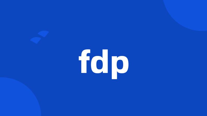 fdp