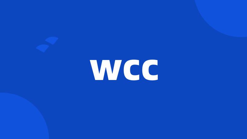 wcc