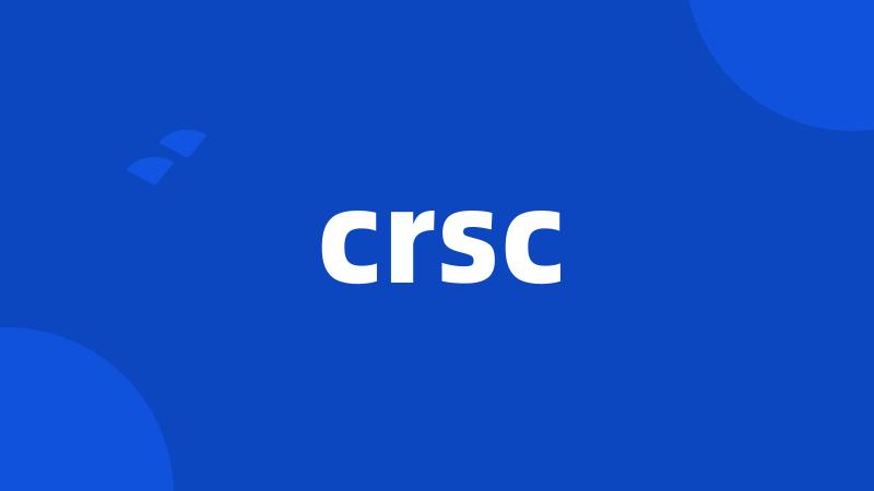 crsc