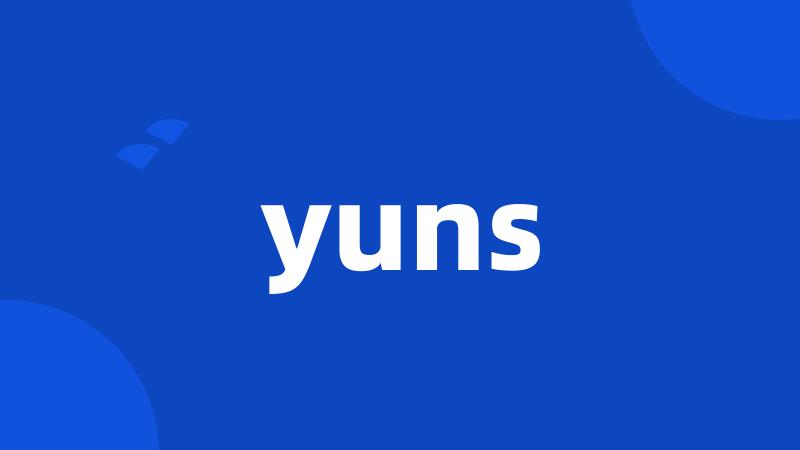 yuns