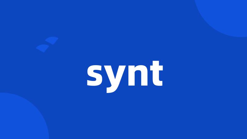 synt