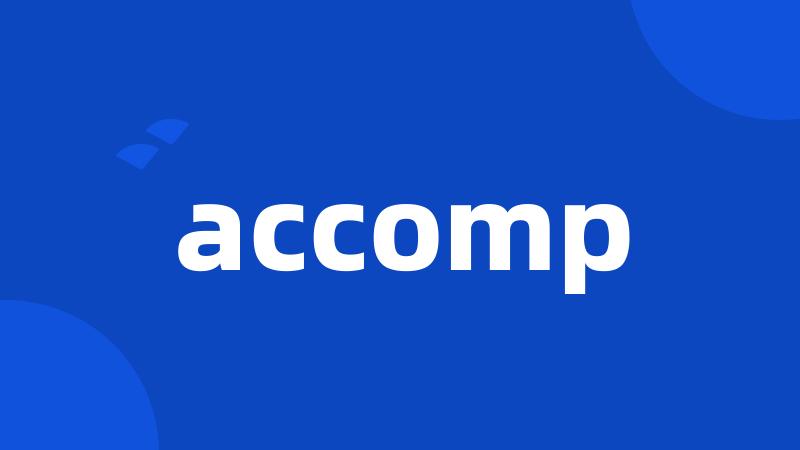 accomp