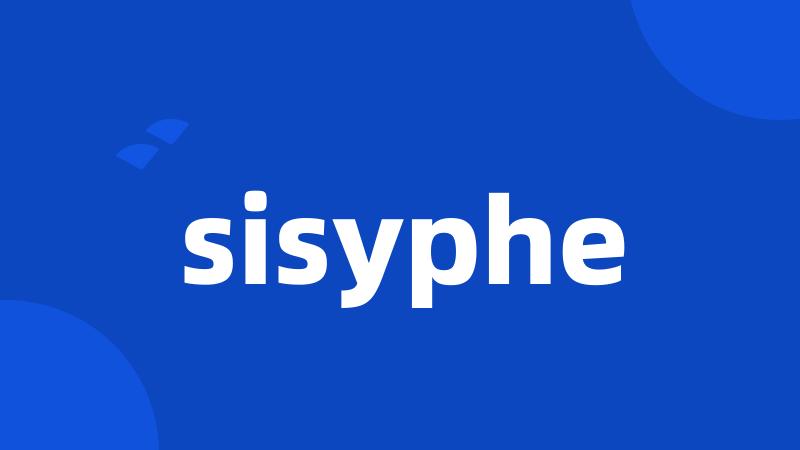 sisyphe