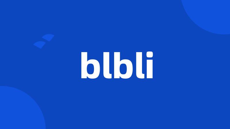 blbli