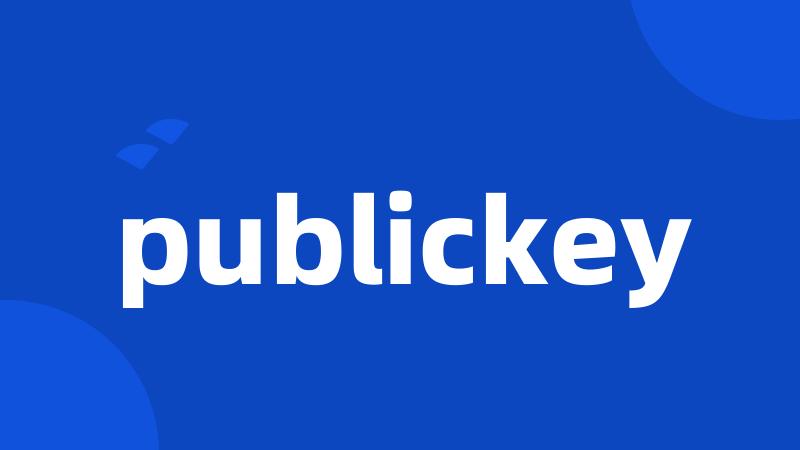 publickey