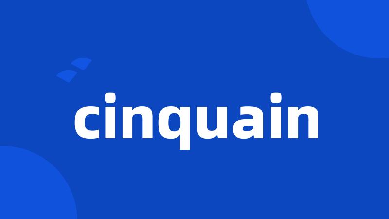 cinquain