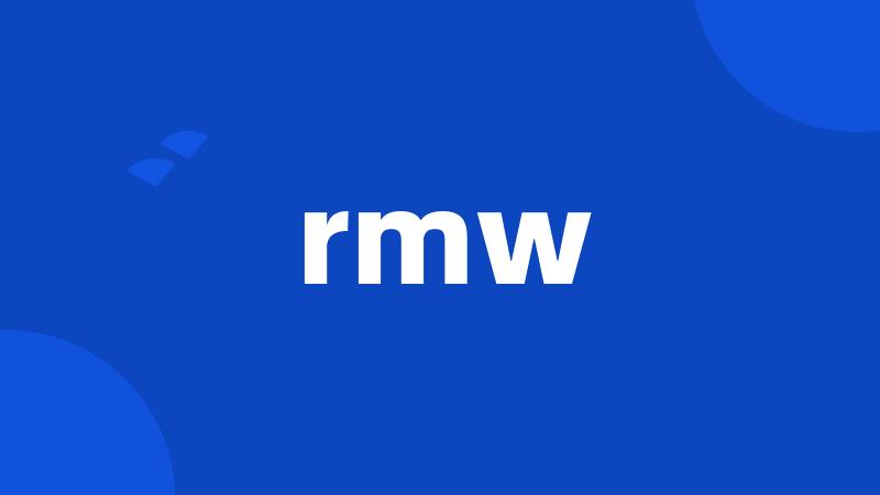 rmw