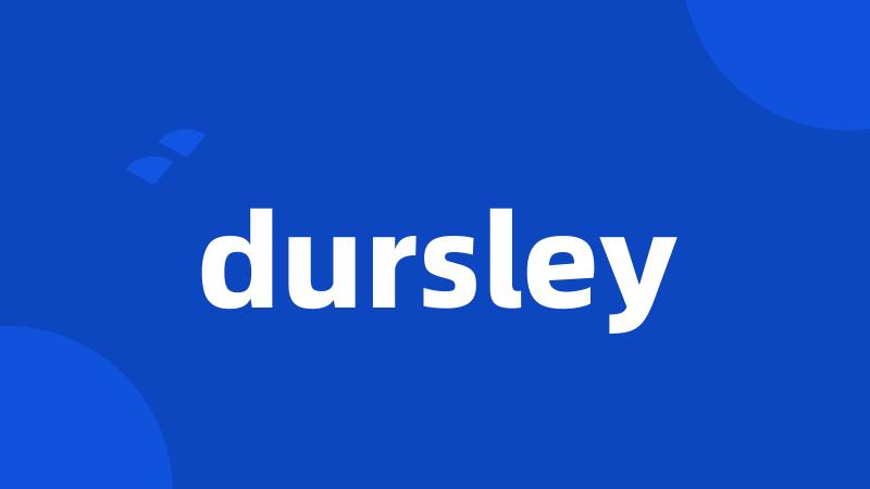 dursley