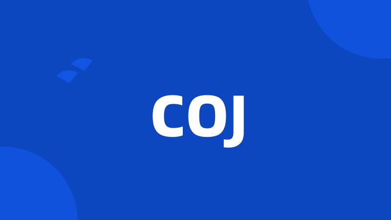 COJ