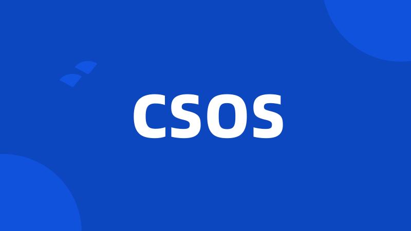 CSOS