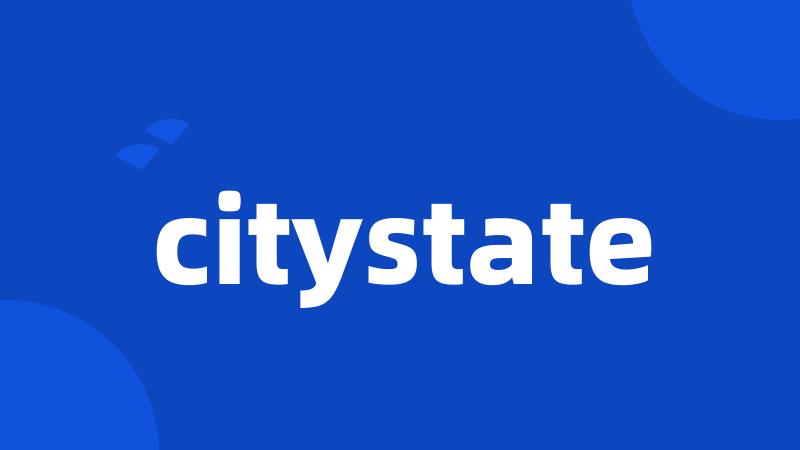 citystate