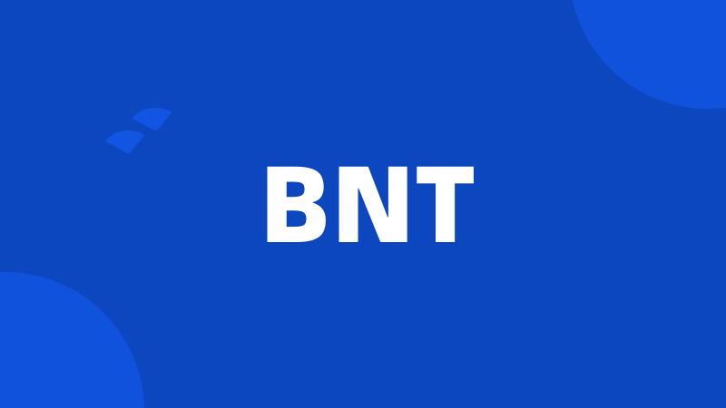 BNT