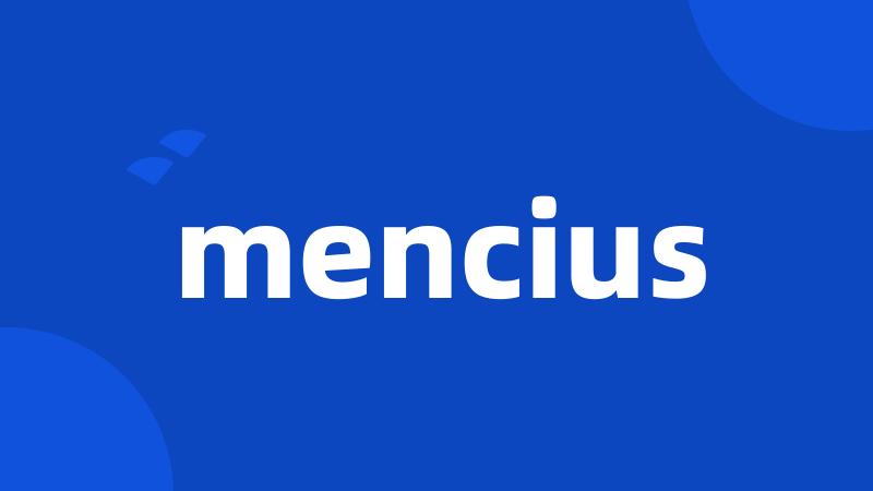 mencius