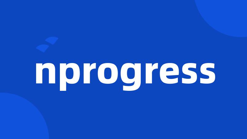 nprogress