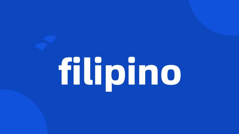 filipino