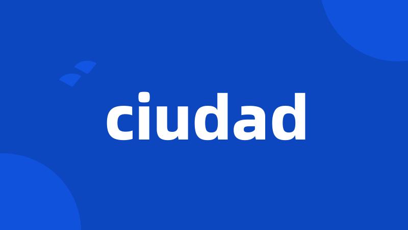 ciudad