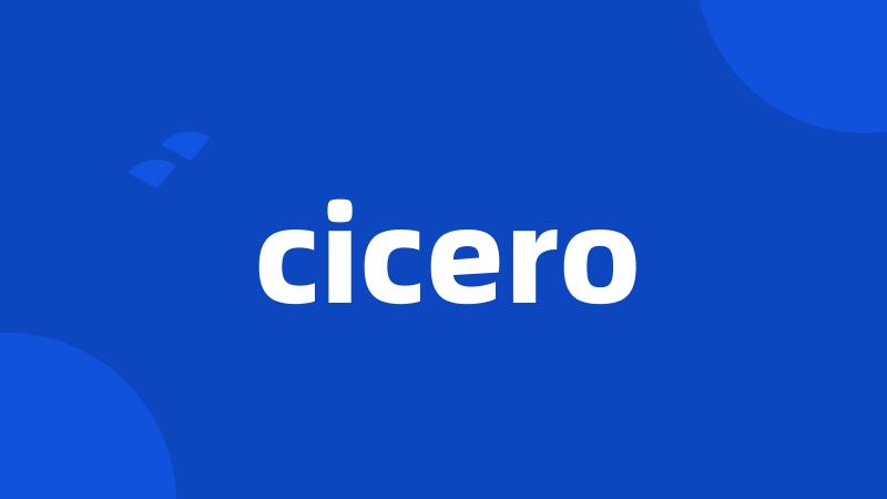 cicero