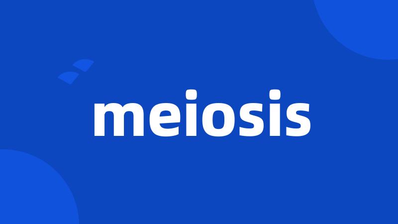 meiosis