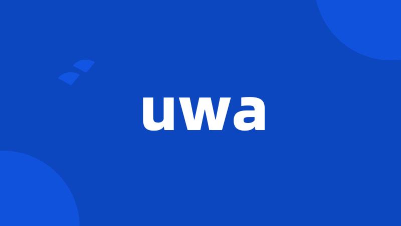 uwa