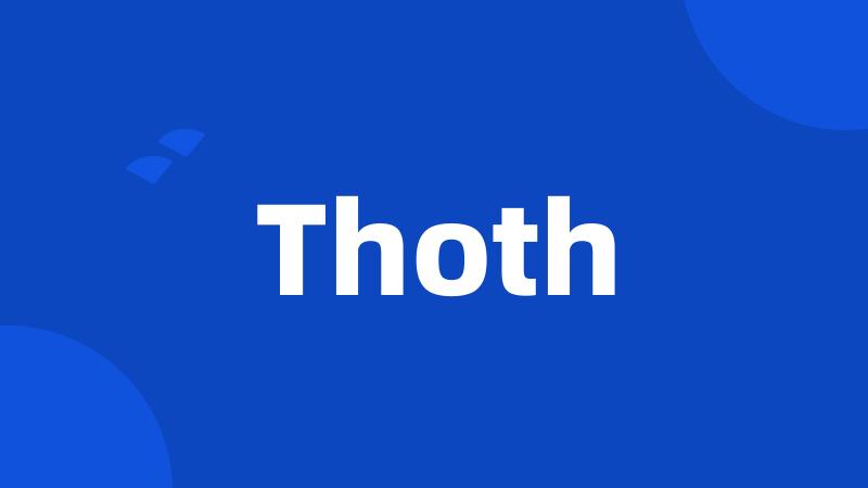 Thoth