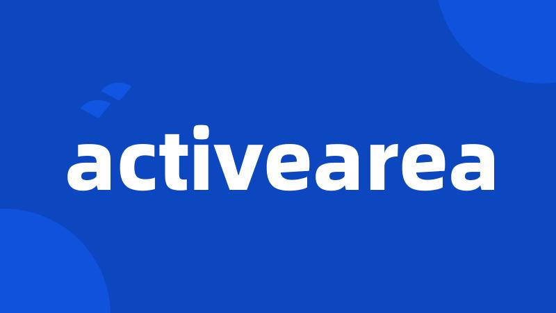 activearea