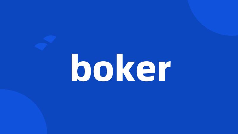 boker