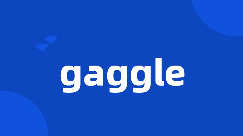 gaggle