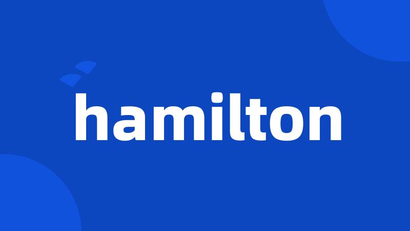 hamilton