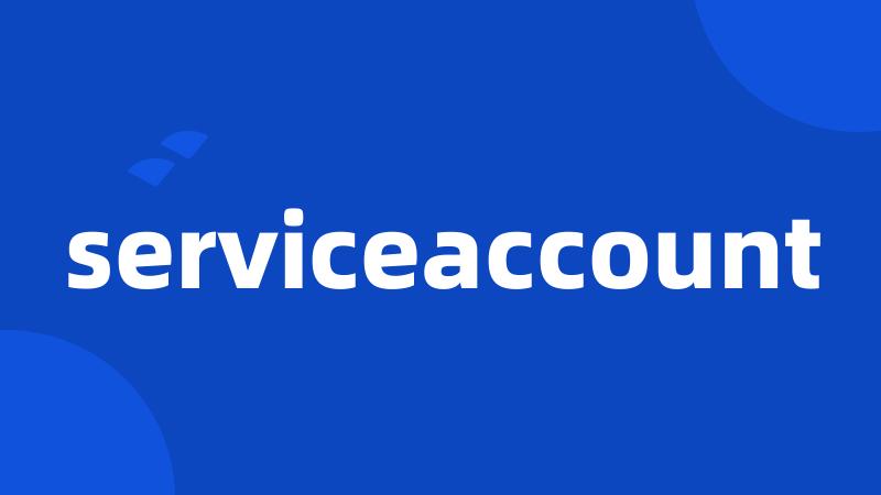 serviceaccount