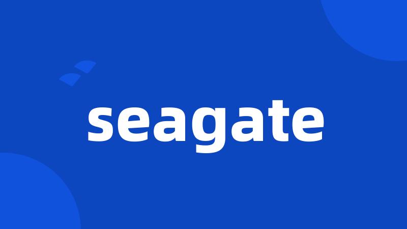 seagate