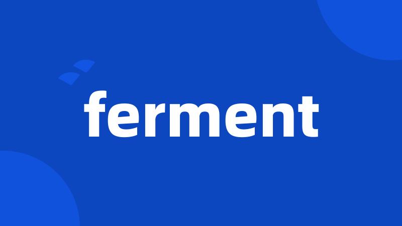 ferment