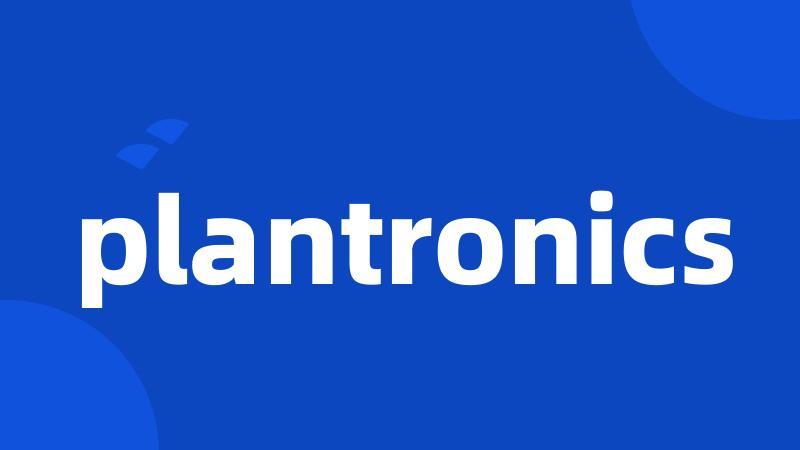 plantronics