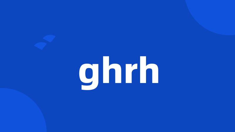 ghrh