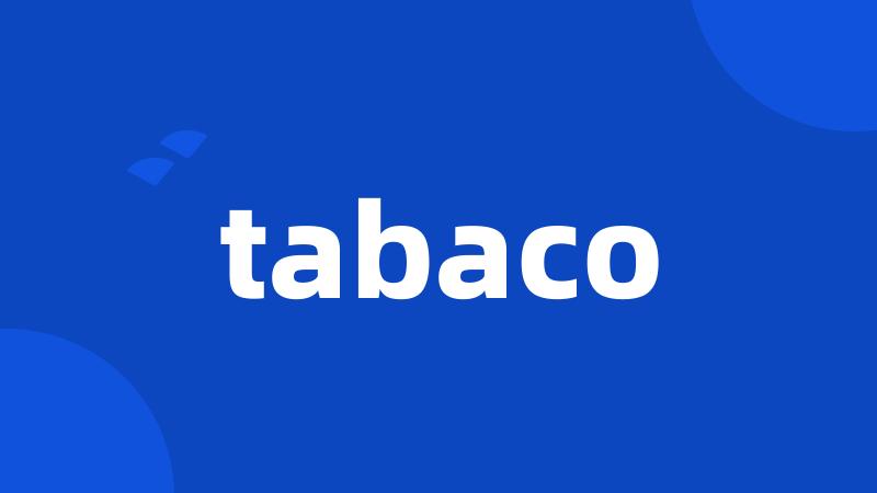 tabaco