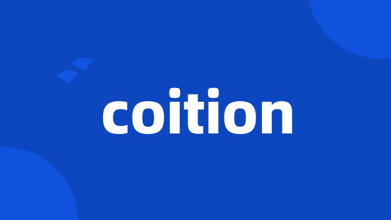 coition